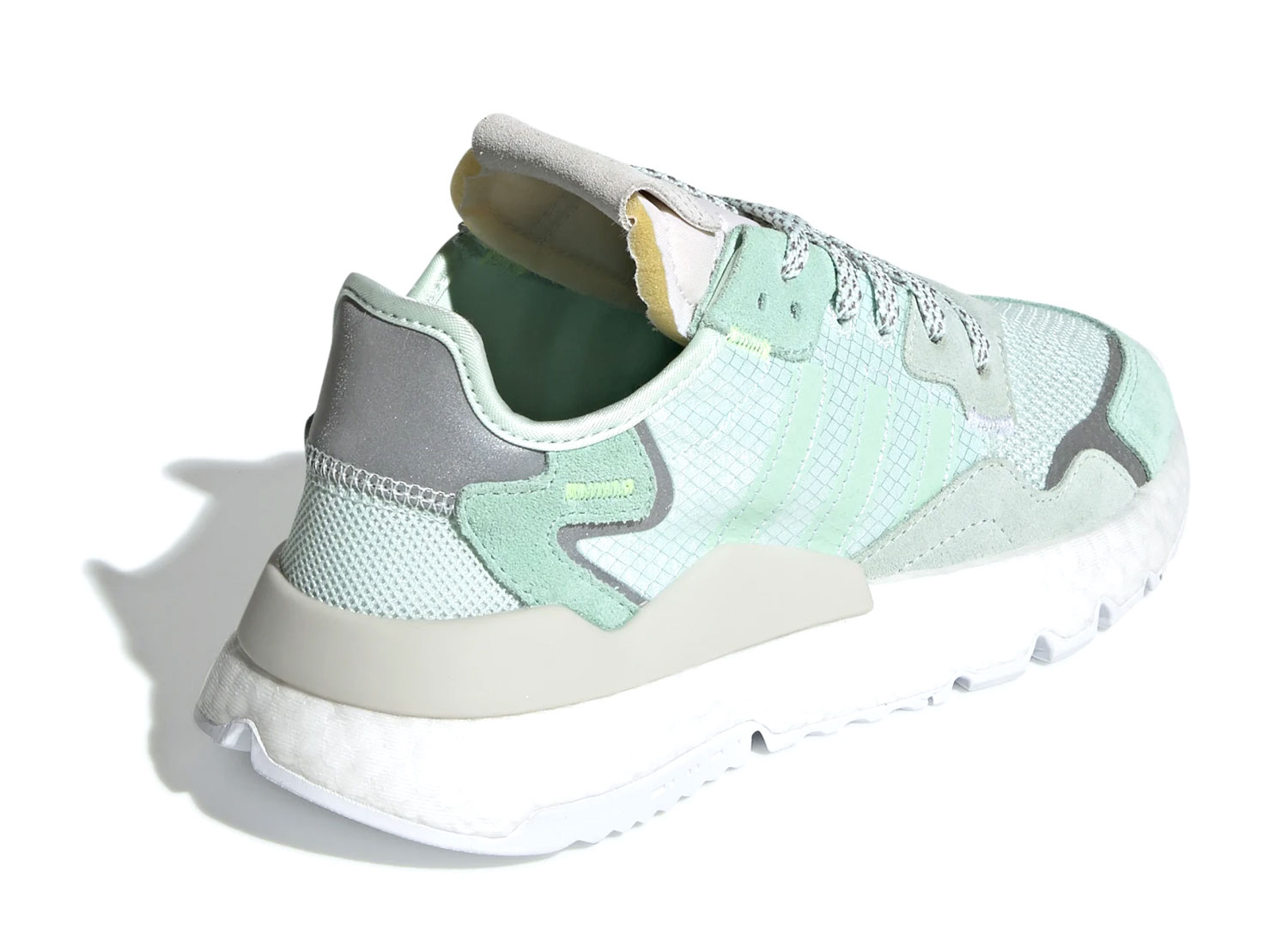 adidas nite jogger white ice mint