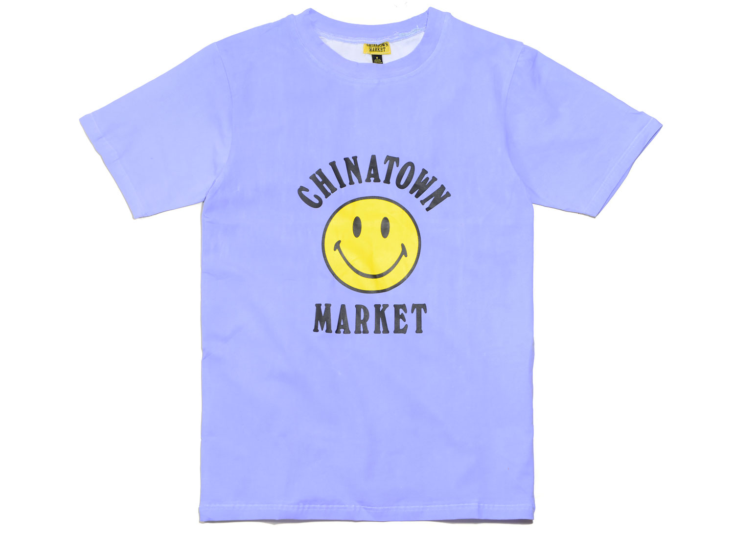 Market 399001175 SMILEY MARKET PIERCING SPLIT DYE T-shirt Blue