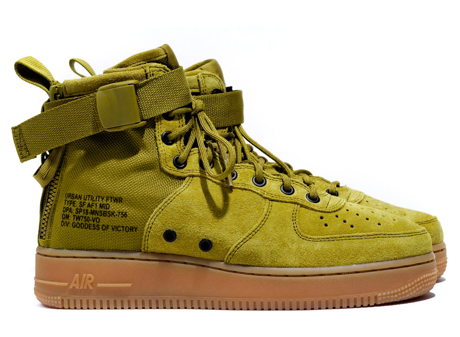 air force 1 mid desert moss