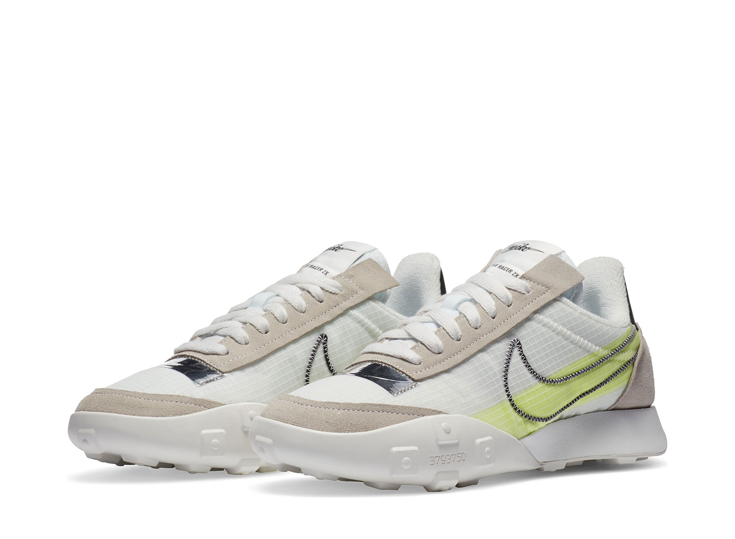 nike waffle racer white