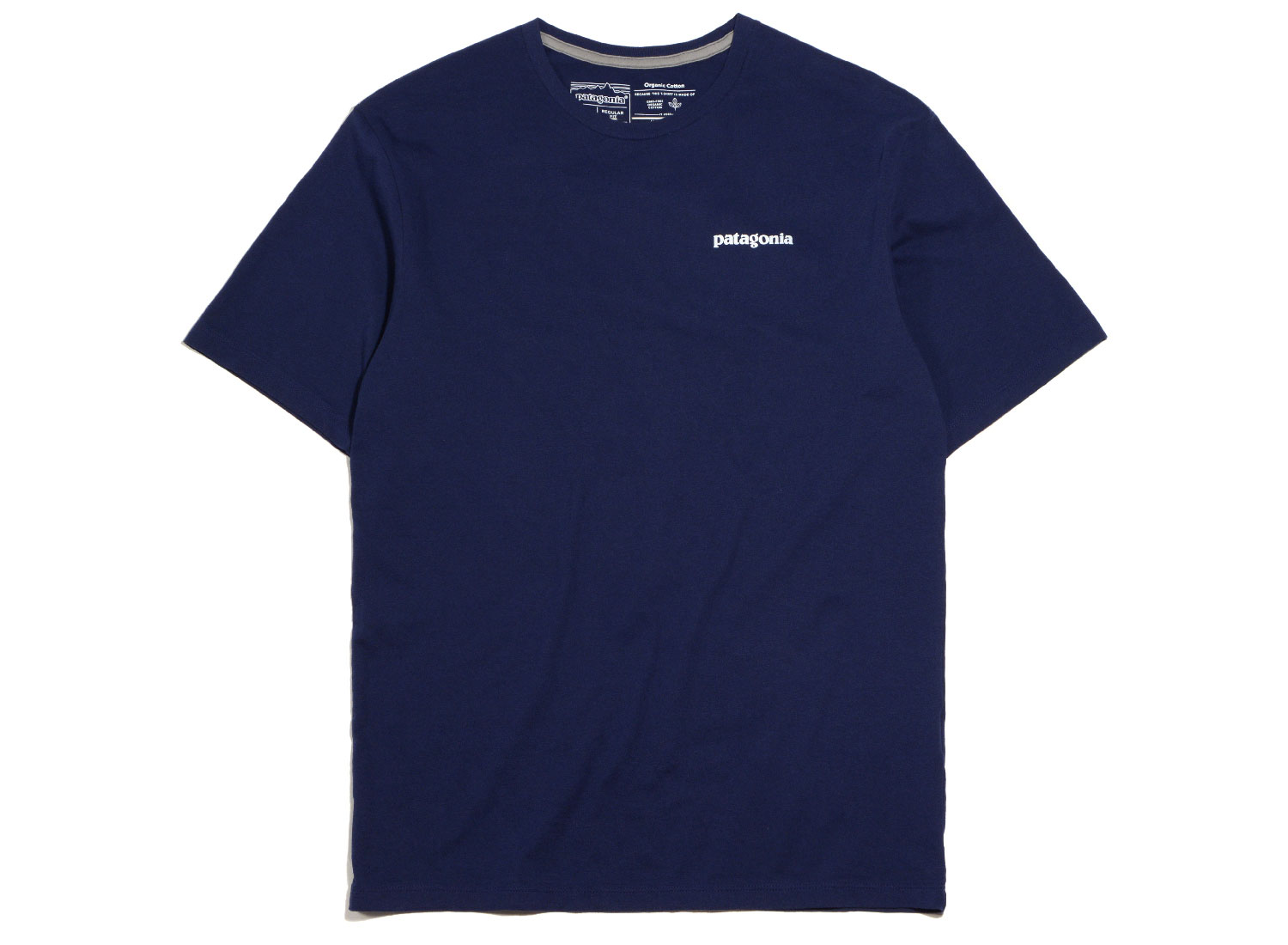 Patagonia P6 Logo Organic Cotton Tee Classic Navy Novoid Plus