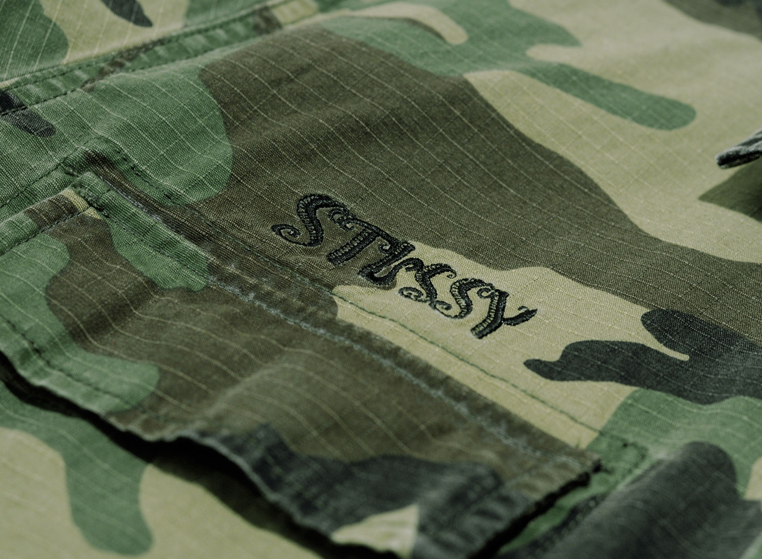 STUSSY - STUSSY ステューシー BDU SHIRT レオパード柄 シャツ 半袖