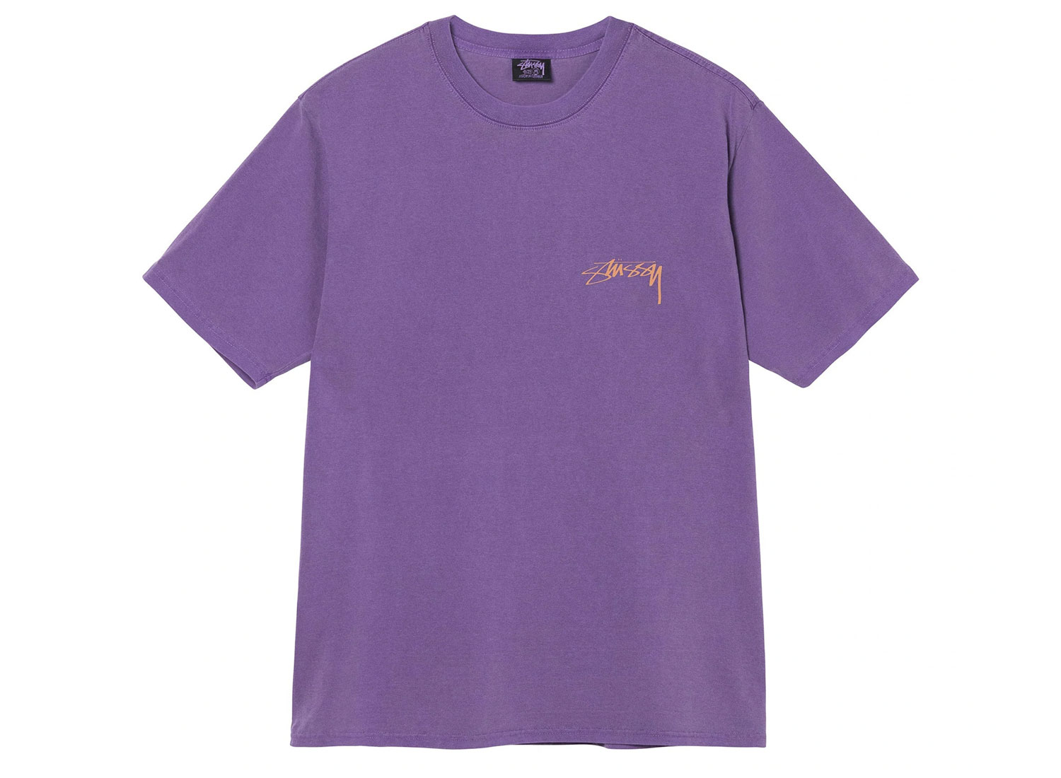 Stussy Statue Pigment Dyed Tee Purple / Novoid Plus