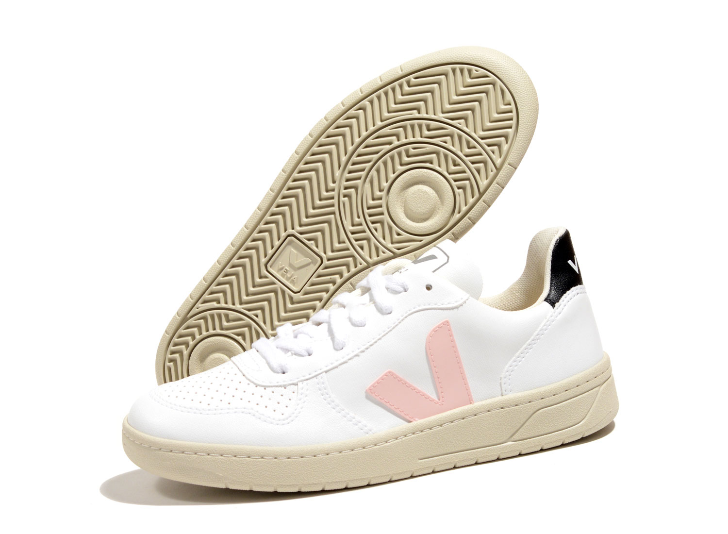 veja v10 vegan white petale