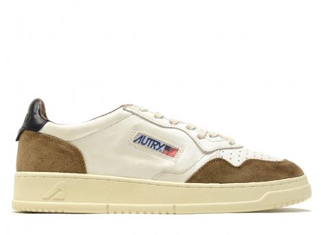 Autry 01 Low GS21 Goat / Suede Cigar / Black