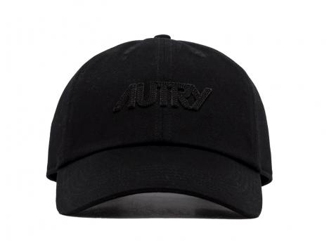 Autry Tonal Logo Baseball Cap Black