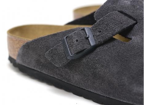 Birkenstock Boston LEVE Velvet Grey 1028602