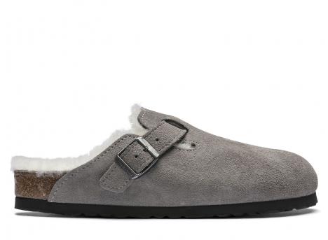 Birkenstock Boston VL Shearling Stone Coin 1017651