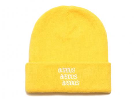 Bisous Skateboards Bisous X3 Beanie Yellow