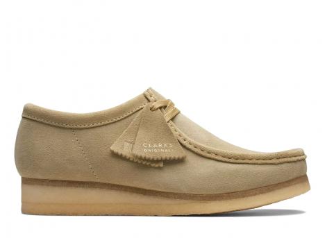 Clarks Wallabee Suede Maple 261555157