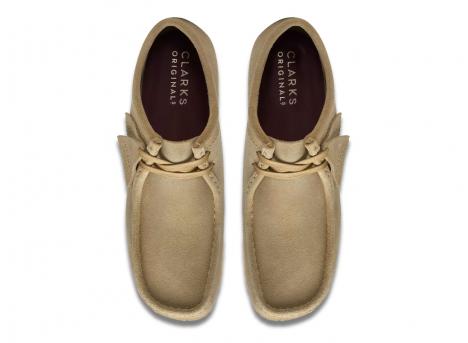 Clarks Wallabee Suede Maple 261555157