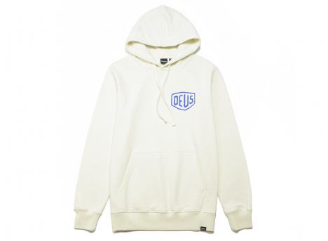 Deus Ex Machina Aix En Provence College Address Hoodie Dirty White