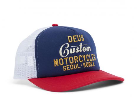 Deus Ex Machina Kamli Trucker Navy Combo