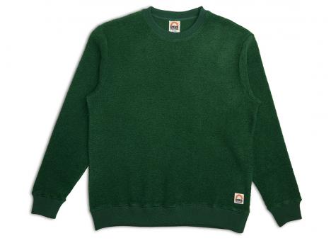 Deus Ex Machina Reo Textured Fleece Forest Green