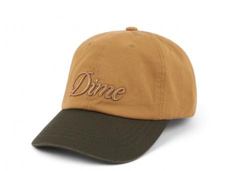 Dime Cursive Low Pro Cap Wheat / Green