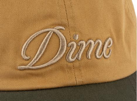 Dime Cursive Low Pro Cap Wheat / Green