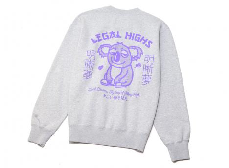 Edwin Legal Highs Sweat Grey Marl I034194