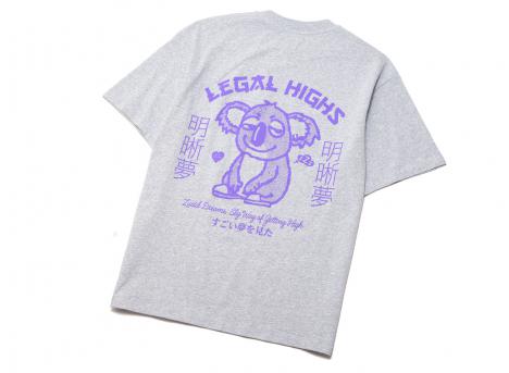 Edwin Legal Highs Tshirt Grey Marl I034169