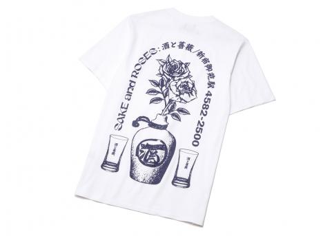 Edwin Sake and Roses Tshirt White I034184