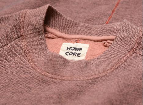 Homecore Terry Sweat Rose Stone