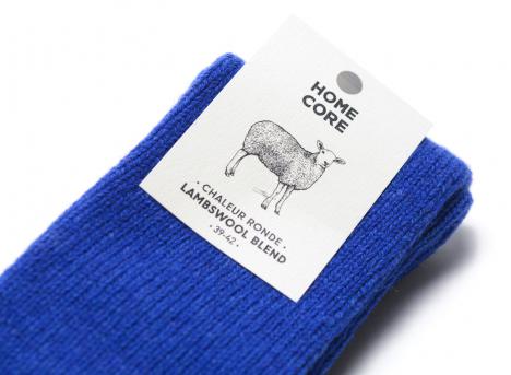 Homecore Wool Socks Space Sea Blue