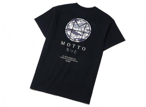 Motto Logo Tee Camo Black