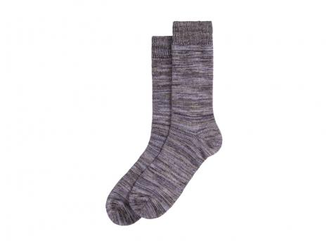 Norse Projects Bjarki Cotton Twist Sock Crocus Purple