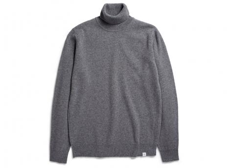 Norse Projects Kirk Lambswool Grey Melange