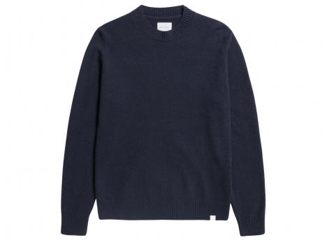 Norse Projects Norse Standard Merino Lambswool Sweater Dark Navy