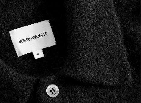 Norse Projects Rasmus Relaxed Brushed Polo Black