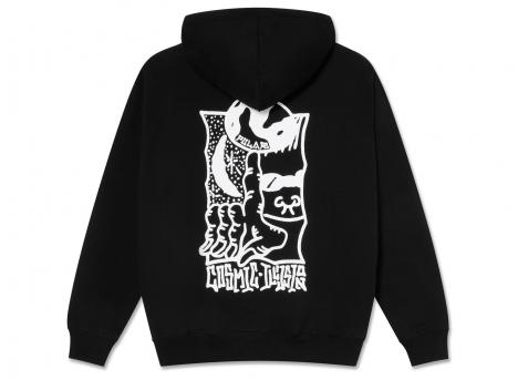 Polar Skate Co Dave Hoodie Black