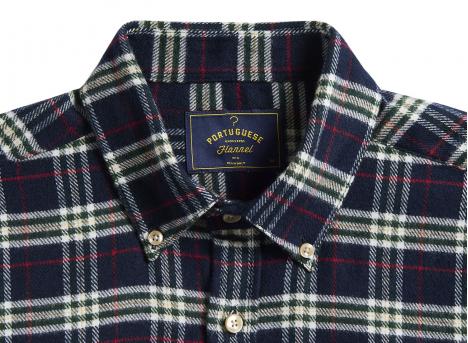 Portuguese Flannel Lamo Shirt Blue