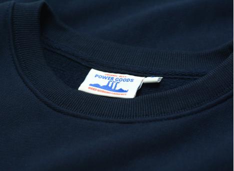 Power Goods Super Weight Crew Navy