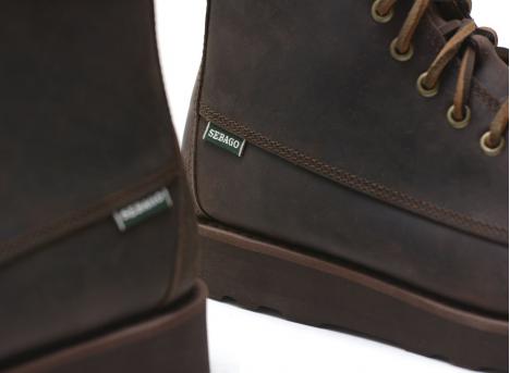 Sebago Tala Mid Crazy Horse Dark Brown