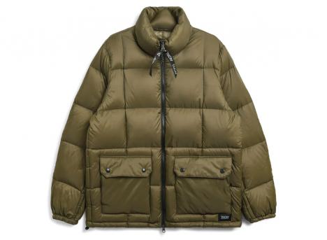 Taion Mountain Packable Volume Down Jacket Olive