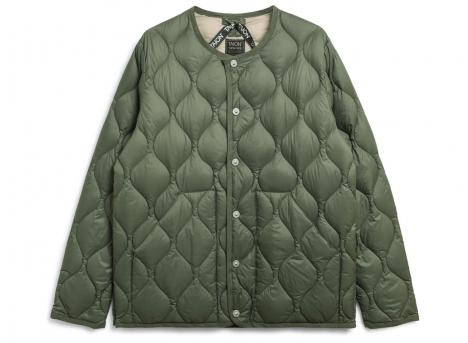 Taion Military Crew Neck Down Jacket Olive