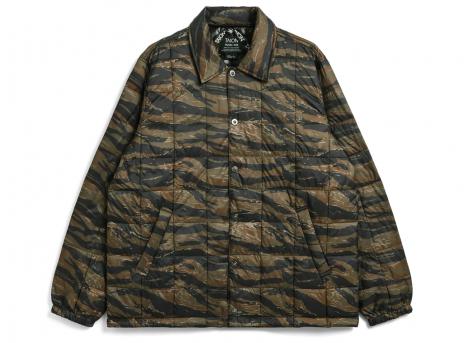 Taion Down Coach Jacket Tiger Stripe