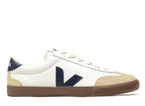 Veja Volley Leather White / Nautico / Bark