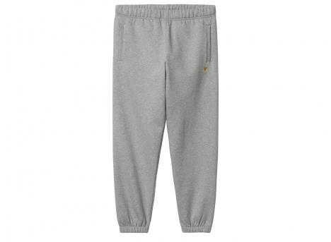 Carhartt Chase Sweat Pant Grey Heather / Gold I033667