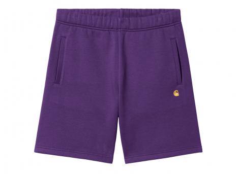 Carhartt Chase Sweat Short Tyrian I033669