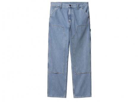 Carhartt Double Knee Pant Blue Stone Bleached I032699