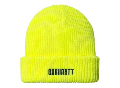 Carhartt Industry Beanie Lumo Yellow / Black I034368