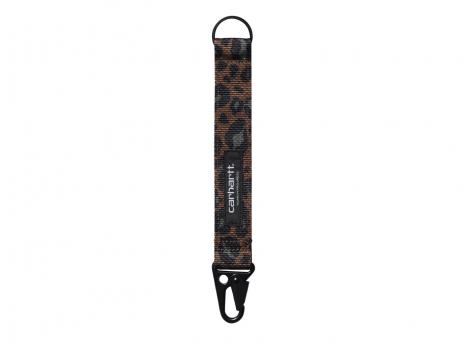 Carhartt Jude Keyholder Camo Leopard Jacquard Tamarind I033811