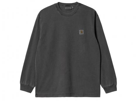 Carhartt LS Vista Tshirt Graphite Garment Dyed I030779