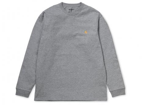 Carhartt Chase LS Tshirt Grey I026392