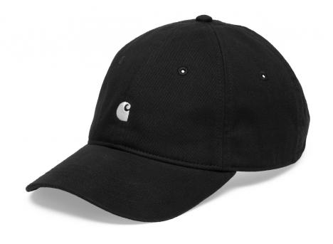 Carhartt Madison Logo Cap Black / White I023750