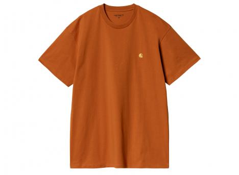 Carhartt Chase Tshirt Turmeric / Gold I026391