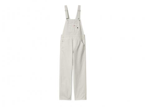 Carhartt W Bib Overall Straight Sonic Silver Garment Dyed I026561