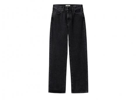 Carhartt W Noxon Pant Black Stone Washed I031920