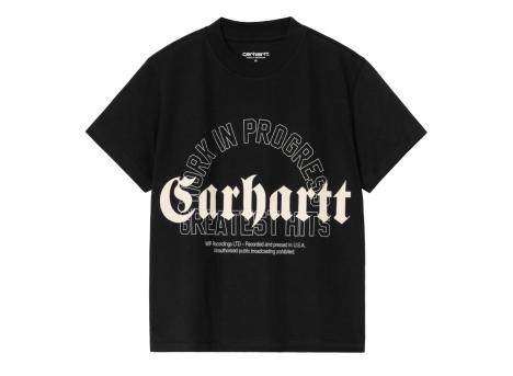 Carhartt Women Greatest Hits 01 Tshirt Black I034400